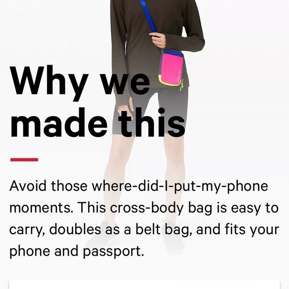 LTD EDITION LULULEMON EASY ACCESS BELT/CROSSBODY BAG🌈 - Picture 4 of 6